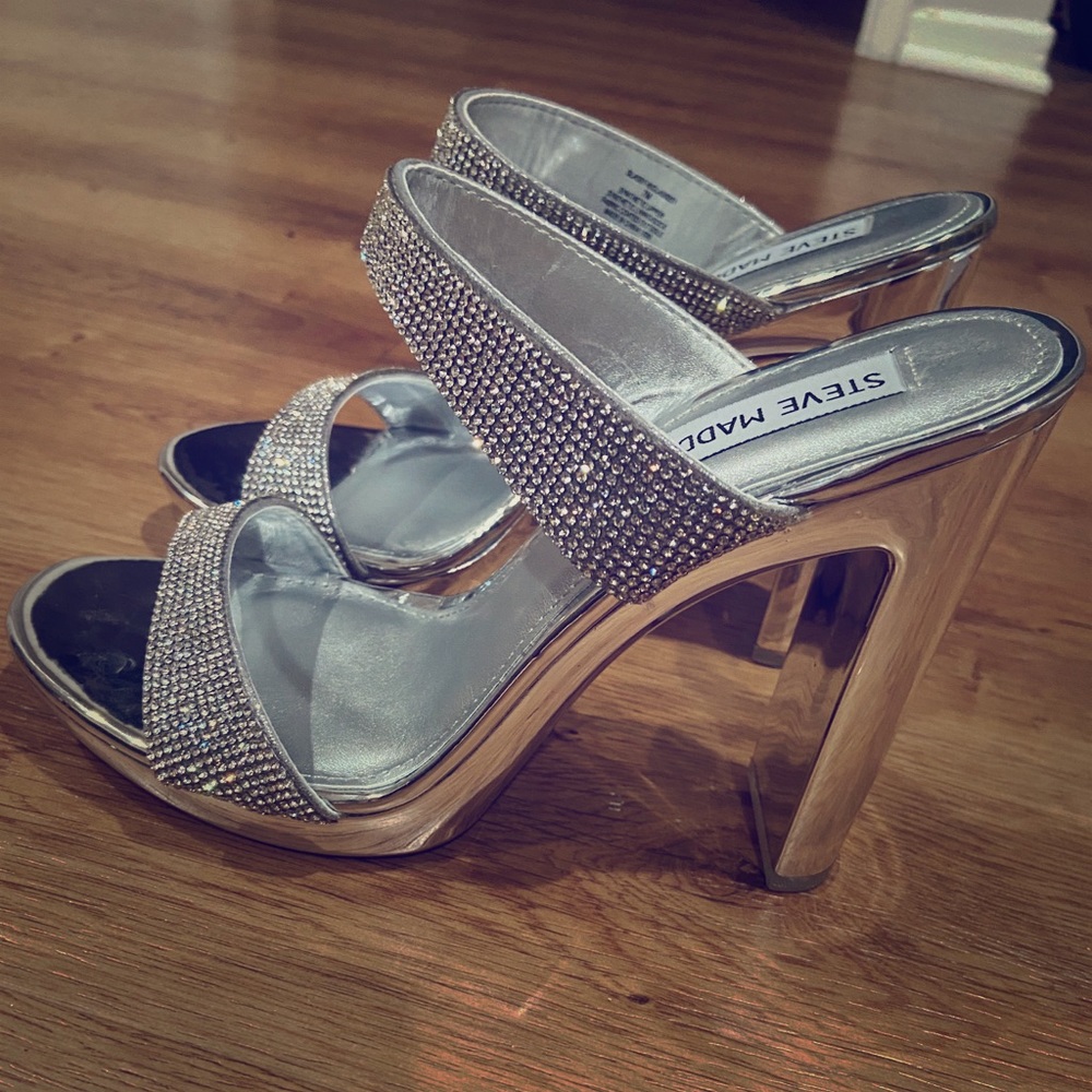 Steve Madden Glassy Heels - size 7